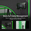2-In-1 9 Ft. X 4 Ft. Mylar Reflective Grow Tent for Indoor Hydroponic Growing System