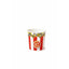 10-Piece Aluminum Silver Stovetop Popcorn Popper Set with Popcorn and Tubs