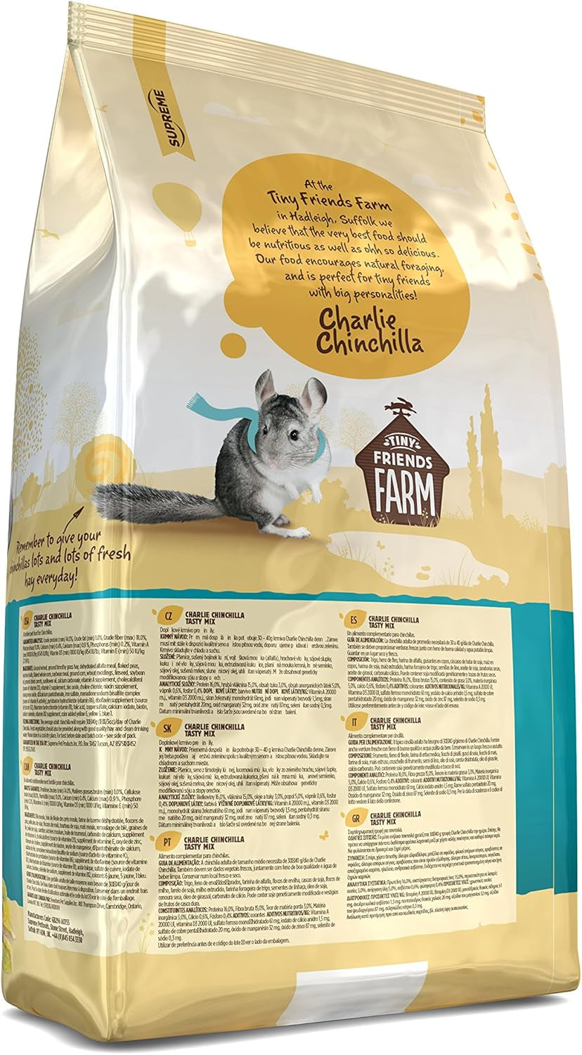 Supreme Petfoods Tiny Friends Farm Charlie Chinchilla Food, 2 Lb