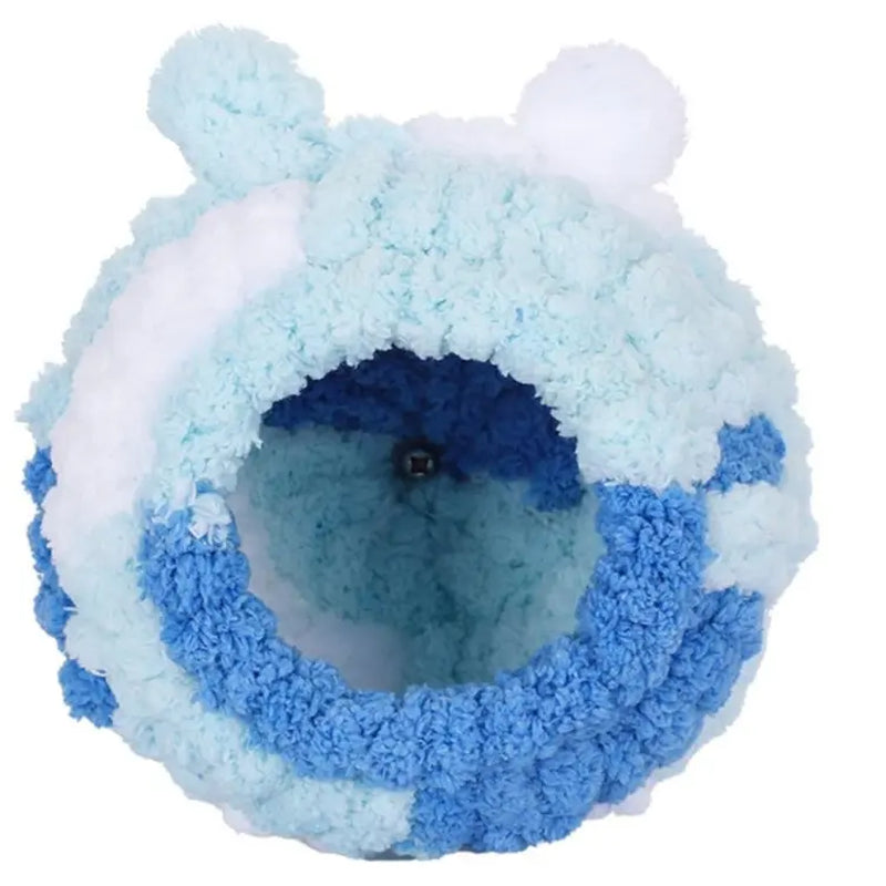 Cozy Bird Breeding & Resting Hut - Soft Snuggle Shelter, Warm Secure Space for Indoor Cages, Ideal for Budgie Cockatiel Conure Lovebird Canary Finch Hamster & Small Pets