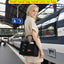 ZHMO Canvas Tote Bag for Women,Women'S Bags Crossbody Bags Work Laptop Tote Bag Large Handbags Purse for Travel Nurse Teacher