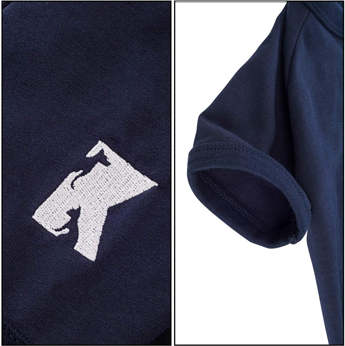 Koneseve 2-Pack Dog Shirt for Small Dogs, Soft Cotton Cat Clothes Plain - S