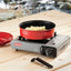 Coleman Tabletop Butane Gas Camping Stove, 1-Burner, Gray