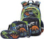 3Pcs Boys Dinosaur Backpack Set with Lunch Box Pencil Case, School Book Bag for Kids Elementary Preschool 1