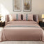 Stoa Paris King Duvet Cover Set 3Pcs, 300TC Silk-Like All-Season Luxury Satin Bedding, Skin & Hair Safe, Home Decor, Hidden Zipper + 2 Pillow Shams 20X40”, No Comforter Included, Versailles:Champagne