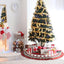 Christmas Tree Skirt 48 Inch Red Traditional Christmas Tree Decorations
