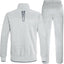 TBMPOY Men'S Tracksuits Sweatsuits for Men Sweat Track Suits 2 Piece Casual Athletic Jogging Warm up Full Zip Sets