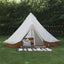 Ozark Trail 15' X 15' 8-Person Bell Tent with String Lights, 22.57 Lbs