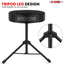 5Core Drum Throne Adjustable Guitar Stool Padded Drummer Seat for Adults & Kids