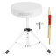 5Core Drum Throne Adjustable Guitar Stool Padded Drummer Seat for Adults & Kids