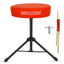 5Core Drum Throne Adjustable Guitar Stool Padded Drummer Seat for Adults & Kids