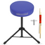 5Core Drum Throne Adjustable Guitar Stool Padded Drummer Seat for Adults & Kids