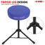 5Core Drum Throne Adjustable Guitar Stool Padded Drummer Seat for Adults & Kids