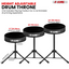 5Core Drum Throne Adjustable Guitar Stool Padded Drummer Seat for Adults & Kids