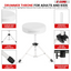 5Core Drum Throne Adjustable Guitar Stool Padded Drummer Seat for Adults & Kids