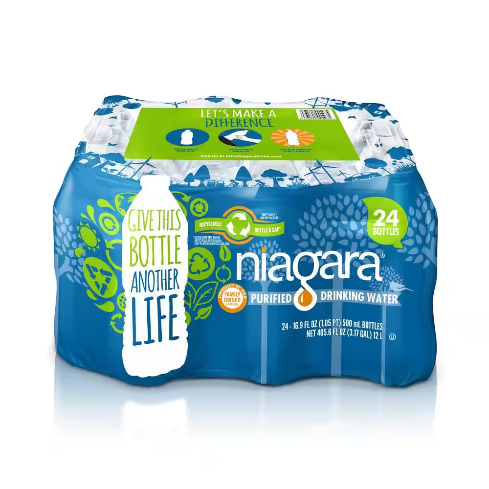 16.9 Fl. Oz. Purified Drinking Water (24-Pack)