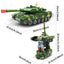 Kids Toys, Toddler Toys,Transformable Tank Robot Toy with Light & Sound, Automatic Obstacle Avoidance, Birthday Christmas Gift for Boys Girls 3+