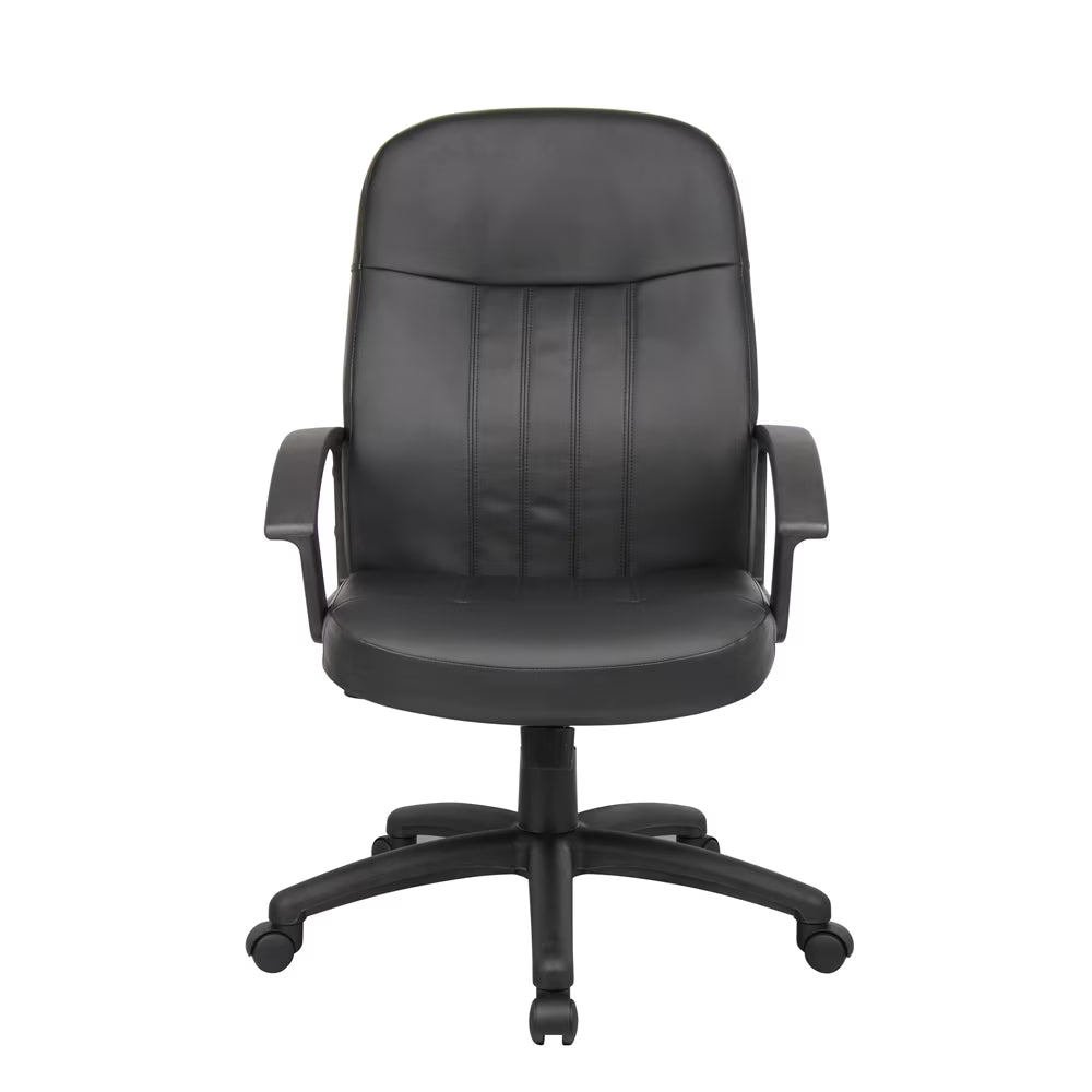 Boss Office Products Executive Leather Budget Chair