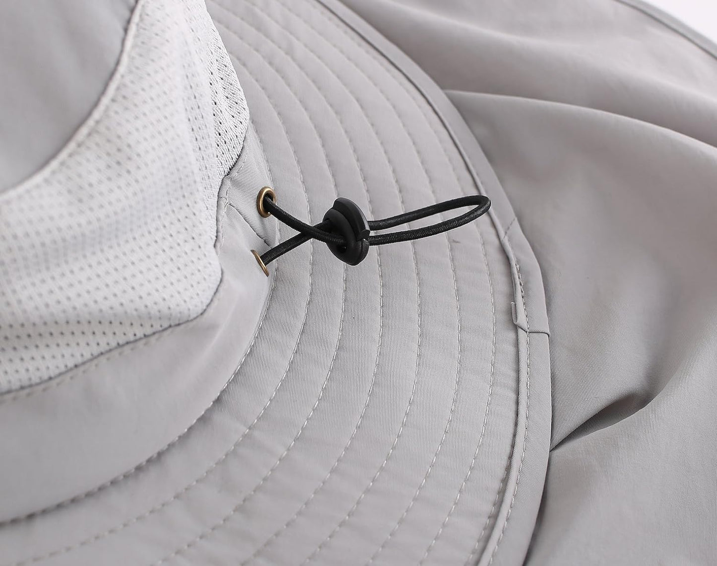 Home Prefer Outdoor UPF50+ Mesh Sun Hat Wide Brim Fishing Hat with Neck Flap Sun Hat for Men Women