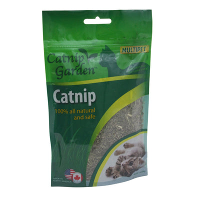 Multipet Catnip Garden All Natural Loose Catnip Bag, 1 Ounce