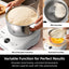 AIZIYO Doughchief, 7.4QT Dough Maker, Dough Mixer with Ferment Function, 304 Stainless Steel Bowl, Removeable Lid, Face-Up Touch Panel, Electric Dough Proofing Box for Pizza & Bread