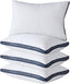 Meoflaw Pillows for Sleeping (4-Pack), Luxury Hotel Pillows Queen Size Set of 4,Bed Pillows for Side and Back Sleeper (Queen)