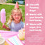 Cotton Candy Express 100-Count Paper Cones with Pink Vanilla, Lime, Blue Raspberry, Watermelon, and Pina Colada 11-Ounce Floss Sugar Jars for Cotton Candy Making