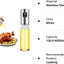 Oil Sprayer for Cooking, Olive Oil Sprayer Mister, 100Ml Olive Oil Spray Bottle, Olive Oil Spray for Salad, BBQ, Kitchen Baking, Roasting