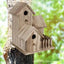 Bird House,Bird House for Outside,Wooden Bird Houses for outside Hanging,Birdhouse Outdoor Nesting Box for Wild Bird Viewing