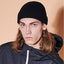 50% Wool Warm Cuffed Swag Knit Short Fisherman Beanie for Men Women Winter Hats Trawler Skull Cap