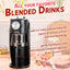 Shaved Ice Machine - Snow Cone Machine Equipped with Stainless Steel Blade Adjustment Knob to Freely Adjust the Thickness of the Snowflakes and 2 Reusable Plastic Ice Mold Cup