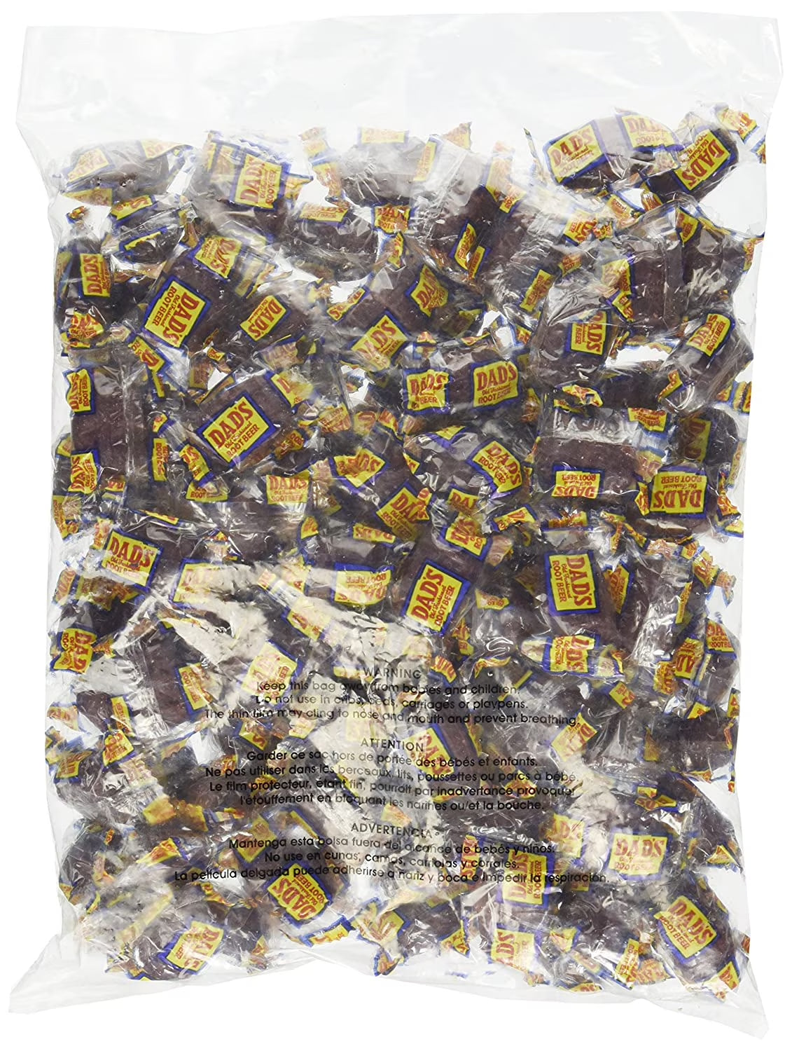Washburn Dads Wrapped Root Beer Barrels ~ 2 Lbs ~ Old Fashioned Flavor