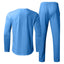 Jsaierl Men'S Tracksuits Tight T-Shirt and Pants Set Outfit Two-Piece Fitness Solid Training Casual Sports Sweatsuits