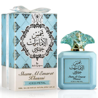 Ard Al Zaafaran Shams Al Emarat Khususi Glaze & Glow & Iced Petal Eau De Parfum Spray 100Ml (3.4 Oz)