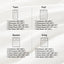 U by Bedsure Twin Comforter Set Coconut Milk, 5 Pieces Reversible Bed in a Bag, Boho Lightweight Dorm Bedding Set, Contrasting Design
