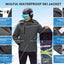 WULFUL Men'S Waterproof Ski Jacket Warm Winter Coats Windproof Winter Jackets for Men Fleece Lined Windbreaker with Hood