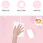 TOWWI Dual Sided Desk Pad, Large Desk Mat, Waterproof Desk Blotter Protector Mouse Pad, Leather Desk Pad Large for Keyboard and Mouse (36" X 17", Blue/Pink)