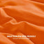 Exclusivo Mezcla Lightweight Reversible Queen Size Comforter Set, down Alternative Comforter with 2 Pillow Sham, Queen Size Bedding Set for All Seasons, Orange/Yellow