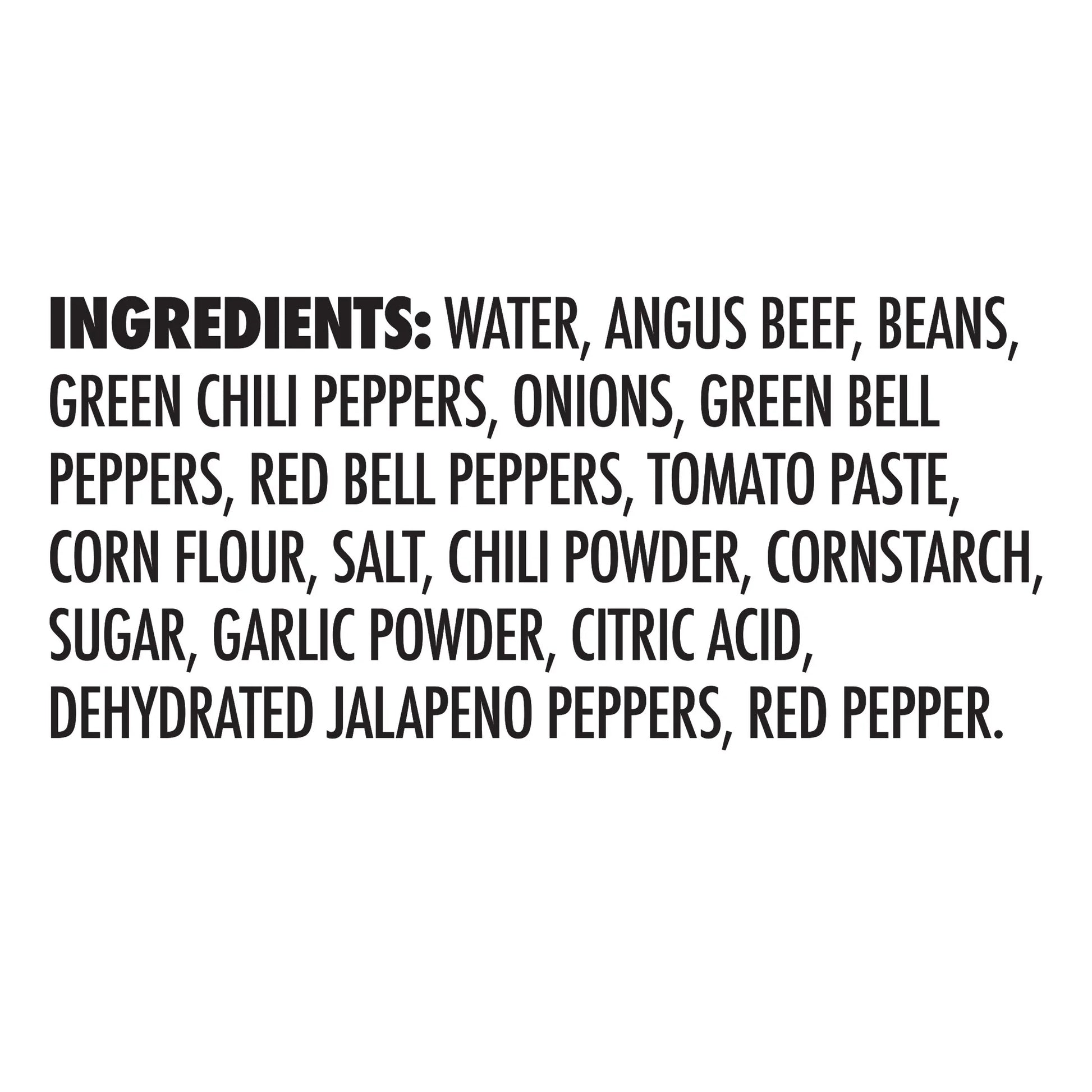 (6 Pack) Yellowstone Angus Beef Chili with Beans 15 Oz. Can Savory