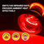 ECOSUB Reptile Heat Lamp 100W, 2Pcs E26 Basking Spot Light, Infrared Heat Lamp, Red