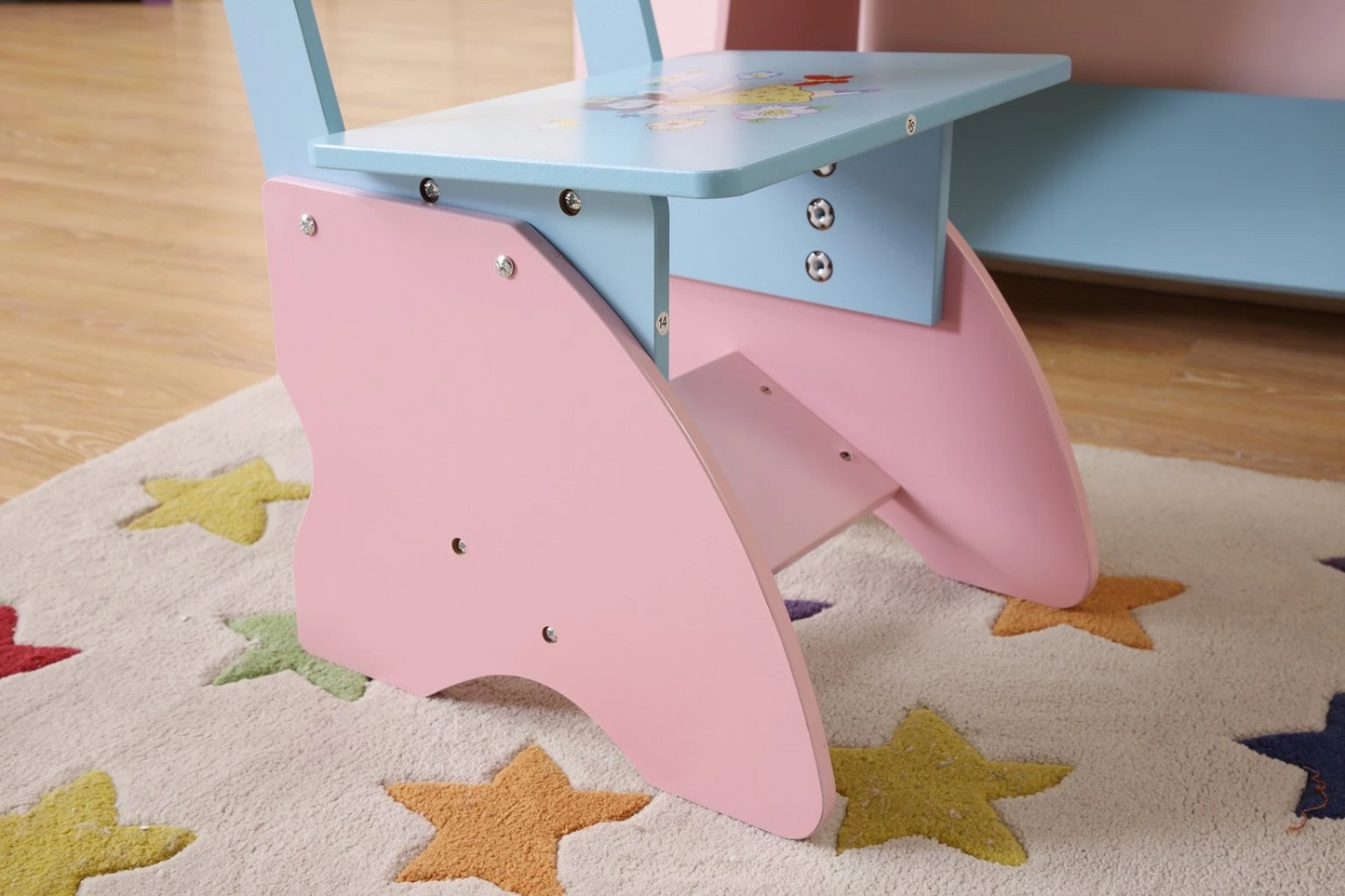 Kids Dressing Table - Modern Dressing Table with Chair