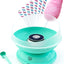 Cotton Candy Express Floss Sugar Variety Pack with 10 Total 11Oz Plastic Jars Flossing Sugars Bundled with Cotton Candy Express CC1000-S Cotton Candy Machine, Teal.