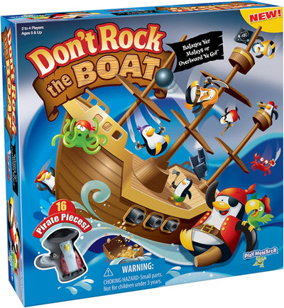 Don’T Rock the Boat Board Games for Family Night, Hand & Eye Coordination | Family Game, Kids Games, Multi-Player, Board Games for Family Night, Preschool Toys, Hand-Eye-Coordination Game