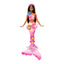 Mermaid Toy Dolls with Surprise Magic Blooming Flowers Feature, Ombre Tails, Pearl Headband Accessory & Long Brown Hair with Purple Highlights