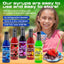 Concession Express Sugar Free Snow Cone Syrup Variety Pack, 12.7 Oz Bottles (12 Pack) – Blue Raspberry, Cherry, Cherry Lime, Fruit Punch, Grape, Lemon Lime, Orange, Pina Colada, Pink Lemonade, Raspberry Lemonade, Strawberry, and Watermelon