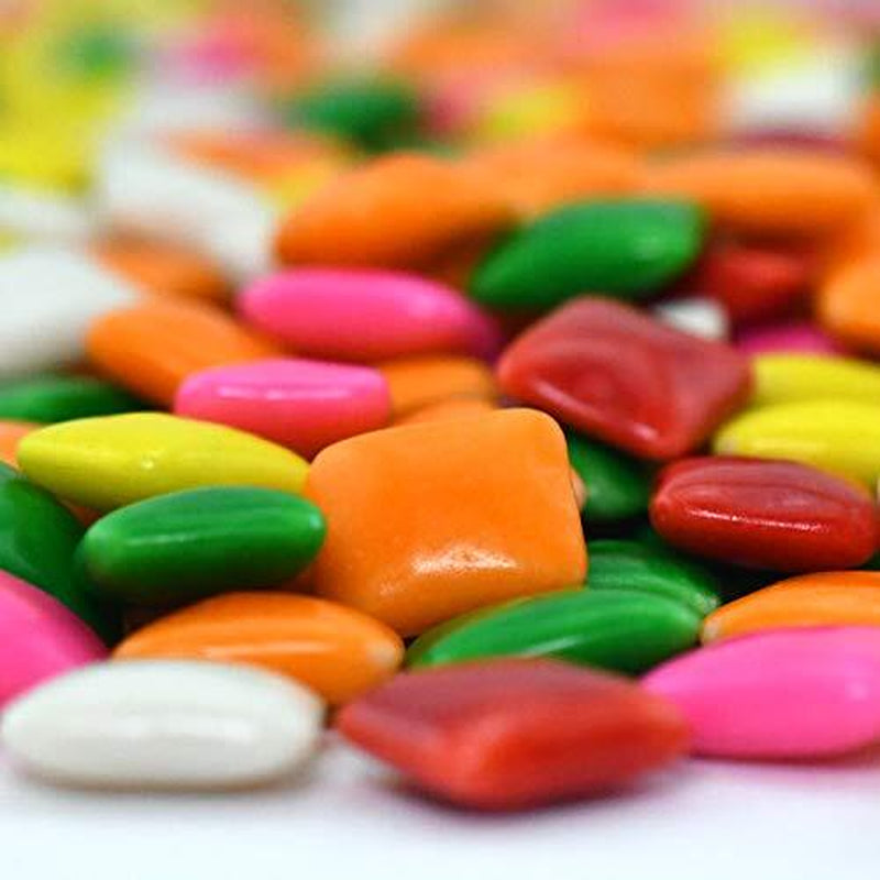 Dubble Bubble Assorted Colors Chicle Tab Chewing Gum, Gumball Machine Refills,
