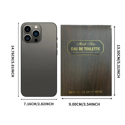 100Ml Men'S Fragrance, Long Lasting Aromatic Woody Fragrance Wooden Sandalwood Mist, Daily Use Perfume for Dating, Party, Birthday Gift