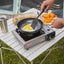Coleman Tabletop Butane Gas Camping Stove, 1-Burner, Gray