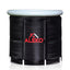 Portable Ice Bath 1-Person 0-Jet Cold Tub/Hot Tub Spa with Cover and Carry Bag