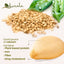 Organic Toasted Sesame Seeds (Unhulled) - 4 Lb, Gluten Free Seasoning | Bulk Food Size, Premium Selection Roasted Seeds, Sauce and Dip Ingredient, Seasoning and Salad Topping, Tahini Sauce Base